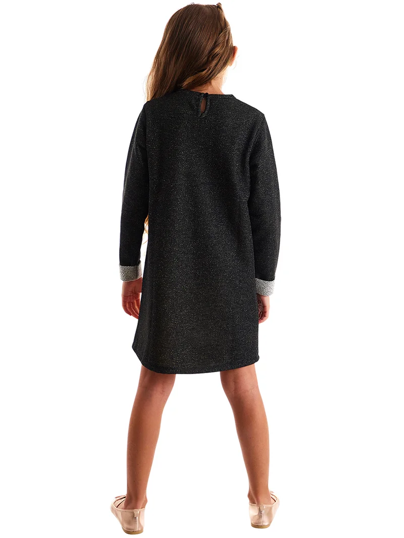 ج&مشب فستان بناتي بأجنحة وحيد القرن